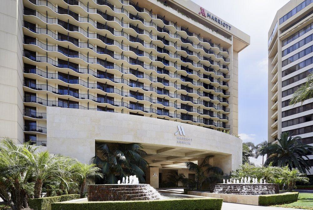 Anaheim Marriott Hotell Exteriör bild