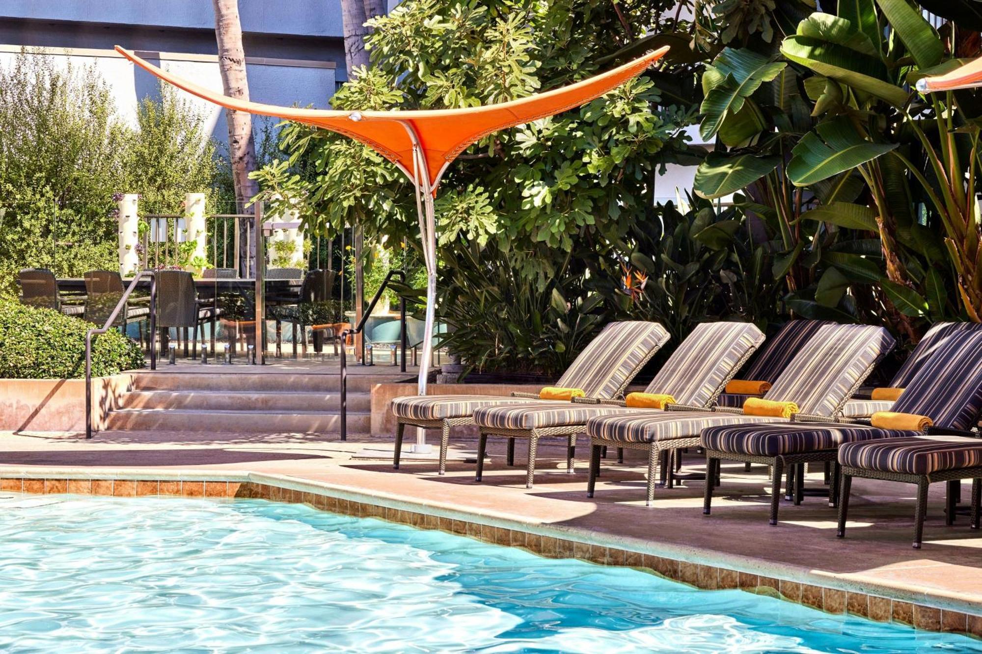 Anaheim Marriott Hotell Exteriör bild
