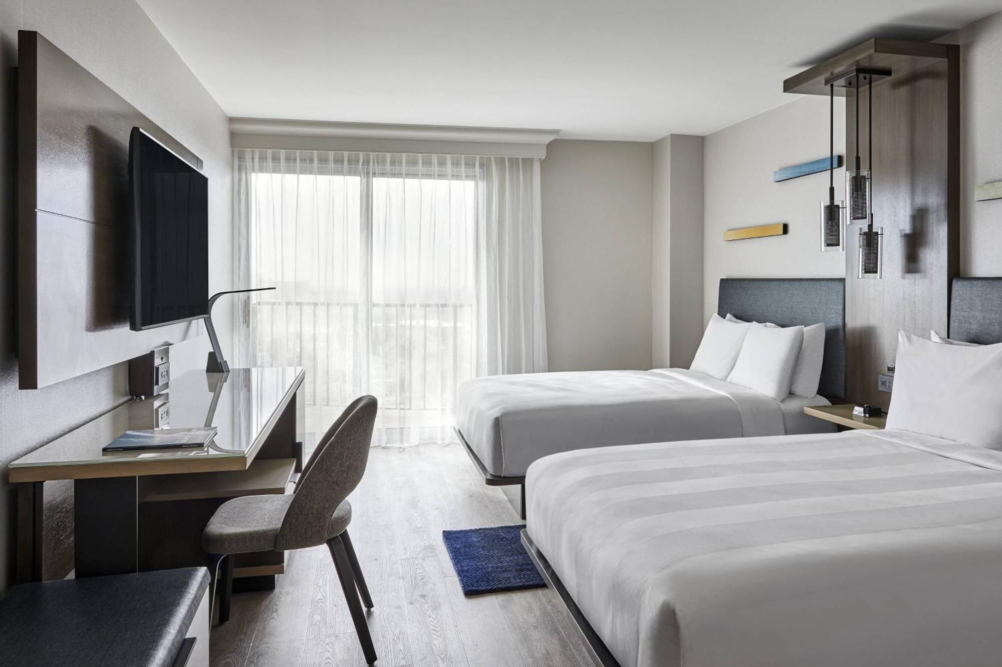 Anaheim Marriott Hotell Exteriör bild