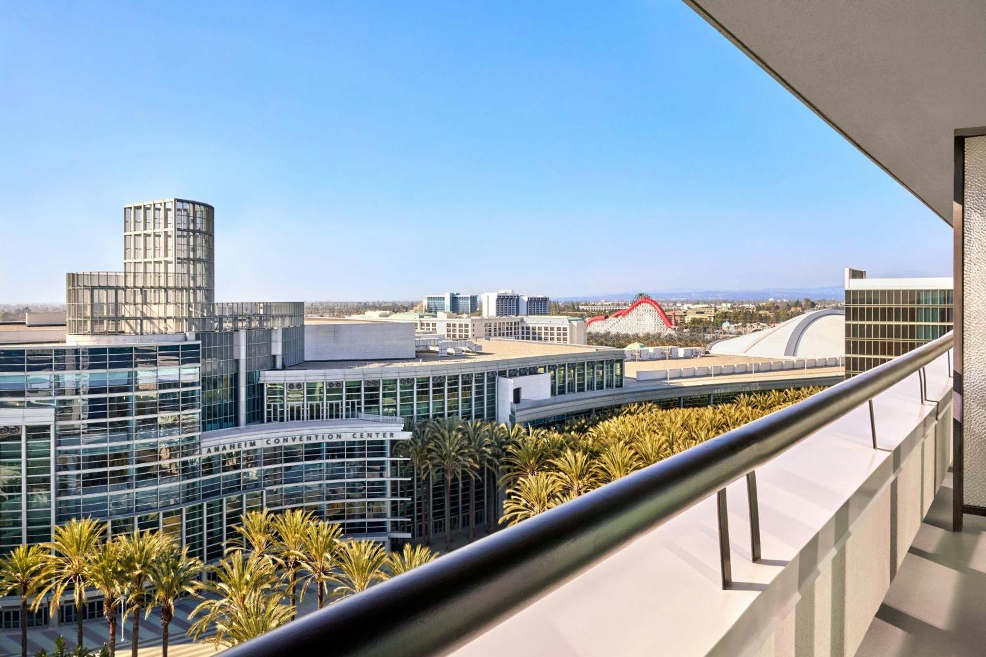 Anaheim Marriott Hotell Exteriör bild
