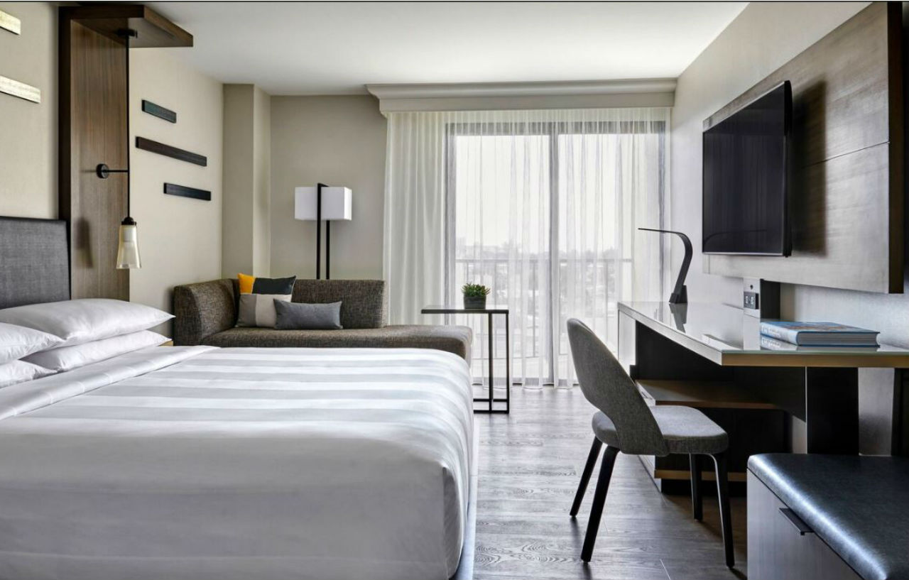 Anaheim Marriott Hotell Exteriör bild